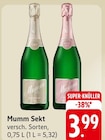 Sekt Angebote von Mumm bei E center Göppingen für 3,99 €