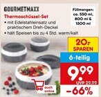 Thermoschüssel-Set im Angebot bei Netto Marken-Discount in Würzburg Thermoschüssel-Set Angebote von GOURMETMAXX bei Netto Marken-Discount Würzburg für 9,99 €