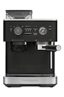 Combiné expresso cafetière Kitchenaid MACHINE A CAFE SEMI AUTO AVEC BROYEUR Truffe Noire 5KES6551EBK - Kitchenaid en promo chez Darty Combiné expresso cafetière Kitchenaid MACHINE A CAFE SEMI AUTO AVEC BROYEUR Truffe Noire 5KES6551EBK - Kitchenaid dans le catalogue Darty