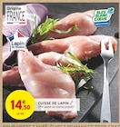 Cuisse de lapin à 14,50 € dans le catalogue Intermarché Super