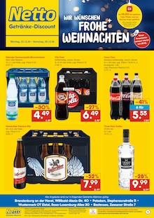 Netto Marken-Discount Prospekt "DER ORT, AN DEM DU IMMER AUSGEZEICHNETE PREISE FINDEST." mit  Seiten (Brandenburg (Havel))