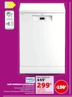 Lave-vaisselle 14 couverts - BEKO en promo chez Super U Nîmes à 299,00 €