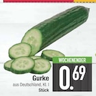 Gurke im EDEKA Prospekt Gurke von im aktuellen EDEKA Prospekt für 0,69 €