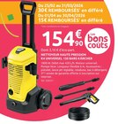 Mr.Bricolage Châteaurenard - Promo Nettoyeur haute pression k4 universel 130 bars Promo Nettoyeur haute pression k4 universel 130 bars à 154,90 € dans le catalogue Mr.Bricolage à Châteaurenard