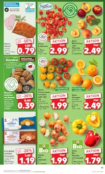 Erdbeeren im Kaufland Prospekt "Aktuelle Angebote" mit 54 Seiten (Herne)