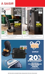 Prix et réduction Aspirateur dans le prospectus Carrefour en cours Offre Aspirateur dans le catalogue Carrefour du moment à la page 65