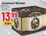 Weissbier Angebote von Franziskaner bei Trinkgut Hemer für 13,99 €