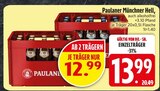alkoholfreies Bier im EDEKA Prospekt Münchner Hell von Paulaner im aktuellen EDEKA Prospekt für 12,99 €