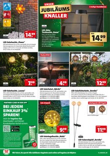 Solarlampe im Hagebaumarkt Prospekt "UNSERE JUBILÄUMS KNALLER" mit 20 Seiten (Mülheim (Ruhr))