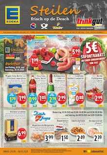 Aktueller EDEKA Prospekt "Aktuelle Angebote" Seite 1 von 24 Seiten für Euskirchen