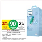 Brosse à dents électrique sonicare 2100 - PHILIPS en promo chez Intermarché Amiens à 3,29 €