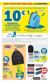 Prospectus Super U "La rentrée À PRIX BAS" en cours à Saint-Nazaire, Page 18 Catalogue Super U en cours à Saint-Nazaire, "La rentrée À PRIX BAS", Page 18
