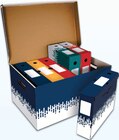 Conteneur + 6 boîtes archives de couleur - CLEMENTINA FROG - Intermarché Hyper à Montpellier Conteneur + 6 boîtes archives de couleur - CLEMENTINA FROG en promo chez Intermarché Hyper Montpellier à 8,33 €