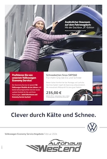Aktueller Volkswagen Prospekt "Startklar für den Winter" für München Aktueller Volkswagen Prospekt für München mit Seite