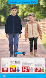 Prix et réduction Chaussures Enfant dans le prospectus Aldi en cours Offre Chaussures Enfant dans le catalogue Aldi du moment à la page 36