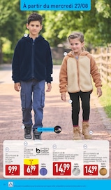 Promos Chaussure Bébé dans le catalogue "NOS ARRIVAGES DE RENTRÉE JUSQU'À -50% SUR LE 2ème" de Aldi à la page 36