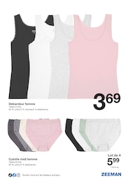 Prix et réduction Culotte dans le prospectus Zeeman en cours Offre Culotte dans le catalogue Zeeman du moment à la page 11