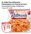 Pizza Ristorante Angebote von Dr. Oetker bei GLOBUS Jena für 1,79 €