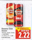 Dosen von Havana Club im aktuellen E center Prospekt