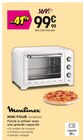 Mini four - Moulinex - Pulsat à Niort Mini four - Moulinex en promo chez Pulsat Niort à 99,99 €