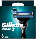 Mach 3 Rasierklingen Angebote von Gillette bei REWE Hof für 11,99 €