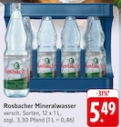 EDEKA Haibach - Mineralwasser Angebot im Prospekt Mineralwasser bei EDEKA im Haibach Prospekt für 5,49 €