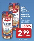 Wiener Würstchen von Meica für 2,99 € bei combi im Angebot Wiener Würstchen von Meica im aktuellen combi Prospekt