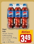 Cola im Angebot bei REWE in Herne Cola Angebote von Pepsi bei REWE Herne für 3,49 €