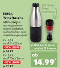Trinkflasche »Bludrop« Angebote von EMSA bei Kaufland Bonn für 14,99 €