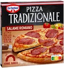 Pizza Tradizionale Salame Romano oder Die Ofenfrische Vier Käse Angebote von Dr. Oetker bei REWE Neustadt für 1,99 €