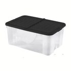 Boite rangement avec couvercle à double ouverture - Maxi Bazar à Nice Boite rangement avec couvercle à double ouverture en promo chez Maxi Bazar Nice à 9,99 €