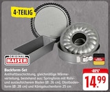 Backform-Set Angebote von Kaiser bei E center Rottenburg für 14,99 €