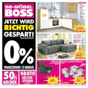 Aktueller SB Möbel Boss Möbel & Einrichtung Prospekt in Saara und Umgebung, "JETZT WIRD RICHTIG GESPART!" mit 12 Seiten, 06.09.2025 - 12.09.2025