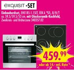 Einbauherdset Angebote von exquisit bei SB Möbel Boss Neubrandenburg für 459,99 €