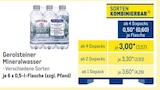 Mineralwasser von Gerolsteiner für 3,57 € bei METRO im Angebot Mineralwasser von Gerolsteiner im aktuellen METRO Prospekt