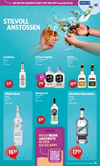 Gin im aktuellen Getränke Hoffmann Prospekt (Potsdam) Gin im Getränke Hoffmann Prospekt "Aktuelle Angebote" mit 9 Seiten (Potsdam)