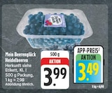 Heidelbeeren bei nah und gut im Eibenstock Prospekt für 3,49 €