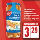 Delikatess-Bockwürstchen von GUT&GÜNSTIG im aktuellen EDEKA Prospekt