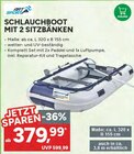 Schlauchboot mit 2 Sitzbänken im Angebot bei Marktkauf in Altenburg Schlauchboot mit 2 Sitzbänken Angebote von Art Sport bei Marktkauf Altenburg für 379,99 €