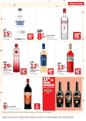 Promos Vodka dans le catalogue "25 JOURS AUCHAN" de Auchan Hypermarché Vodka en promo dans le catalogue Auchan Hypermarché à la page 37