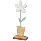 Deko-Aufsteller Blume mit Keramikblüte Angebote bei Ernstings family Menden für 5,99 €