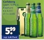 Lager, 0,0% o. Elephant bei Getränkewelt im Bottrop Prospekt für 5,99 €