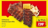 Schweine Spare Ribs Angebote von Grillmeister bei Lidl Dormagen für 7,99 €