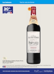 Offre Vin Bordeaux Rouge dans le catalogue Carrefour Proximité du moment à la page 6