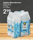 TOP Getränke Düsseldorf - Jakobus Mineralwasser naturell Angebot im Prospekt Jakobus Mineralwasser naturell bei TOP Getränke im Düsseldorf Prospekt für 2,99 €
