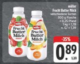 Frucht Butter Milch Erdbeere Angebote von müller bei EDEKA Plauen für 0,89 €