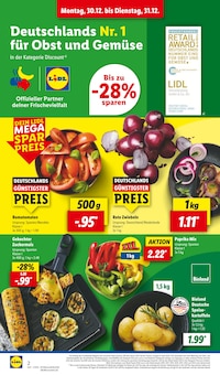 Paprika-Mix im Lidl Prospekt "LIDL LOHNT SICH" mit 52 Seiten (Nürnberg)