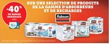 -40% de remise immédiate avec ma Carte U Sur une sélection de produits de la gamme d'absorbeurs et de recharges Rubson - Rubson dans le catalogue Hyper U