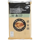 Cubes allume-feu bois compressé x32 - CARREFOUR en promo chez Carrefour Market Cubes allume-feu bois compressé x32 - CARREFOUR dans le catalogue Carrefour Market