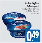 Mascarpone Joghurt von Weihenstephan im aktuellen E xpress Prospekt für 0,49 €